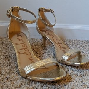 Sam Edelman Gold Heels